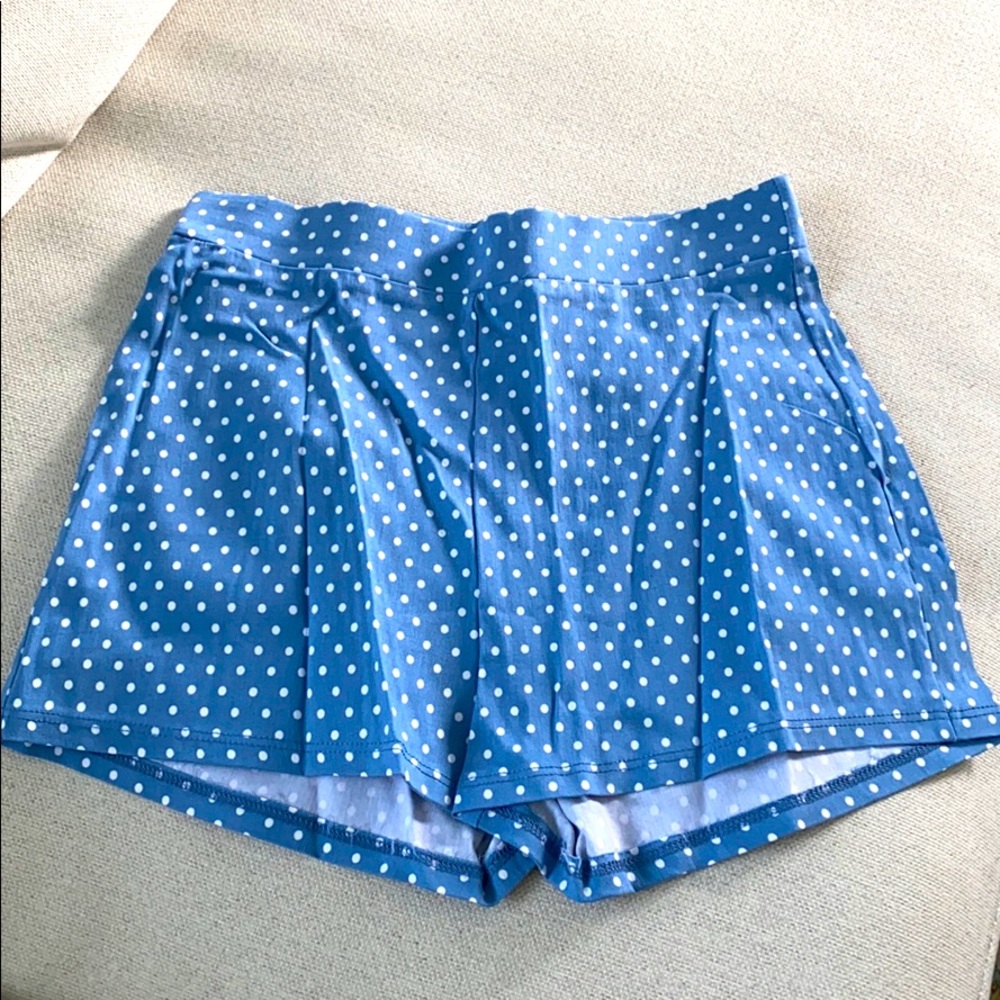 Never worn, brand new high-waisted shorts. - Picture 1 of 2